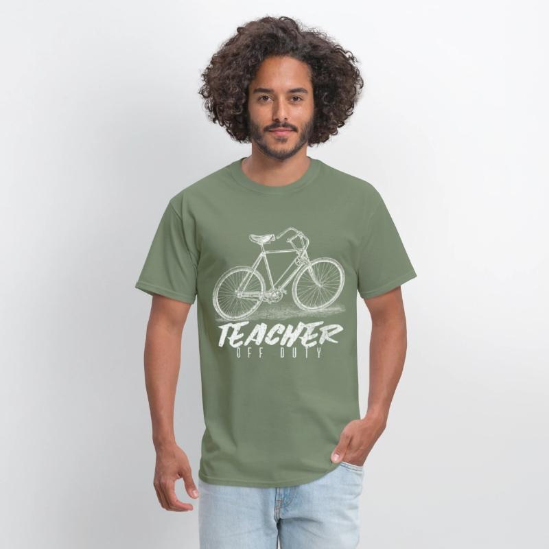 Teacher Off Duty Teacher Cycling