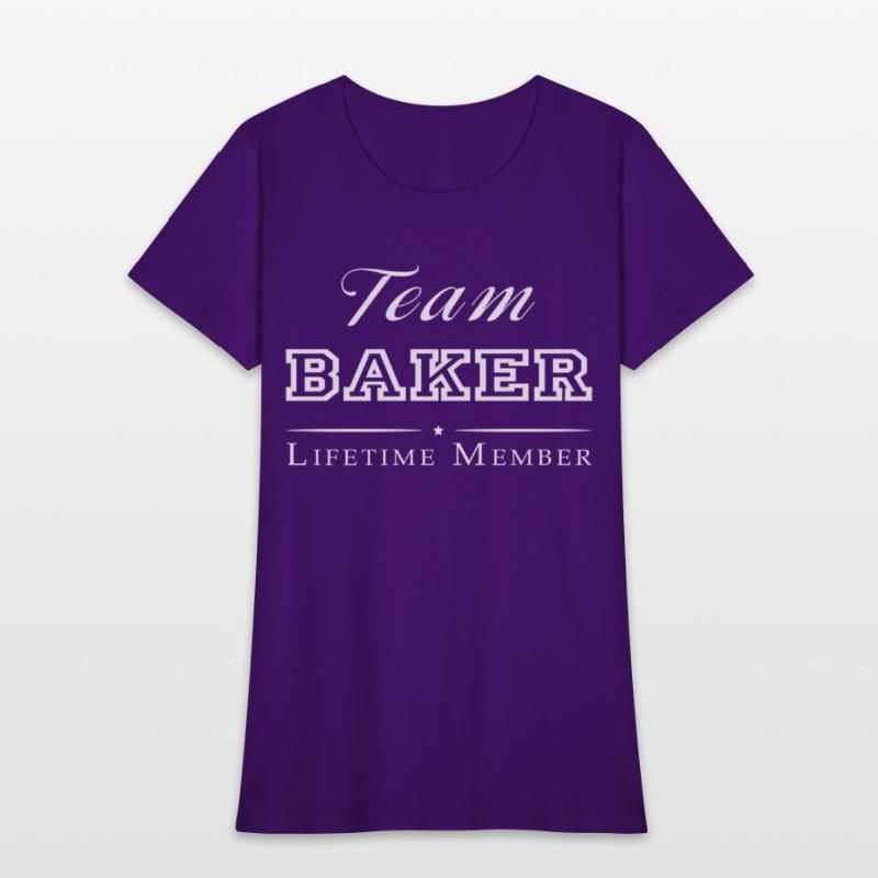 Team Baker Lifetime Member Personalized Surname