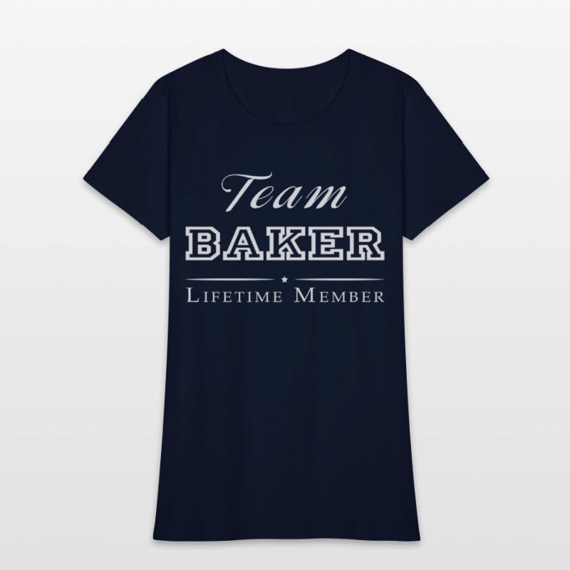 Team Baker Lifetime Member Personalized Surname