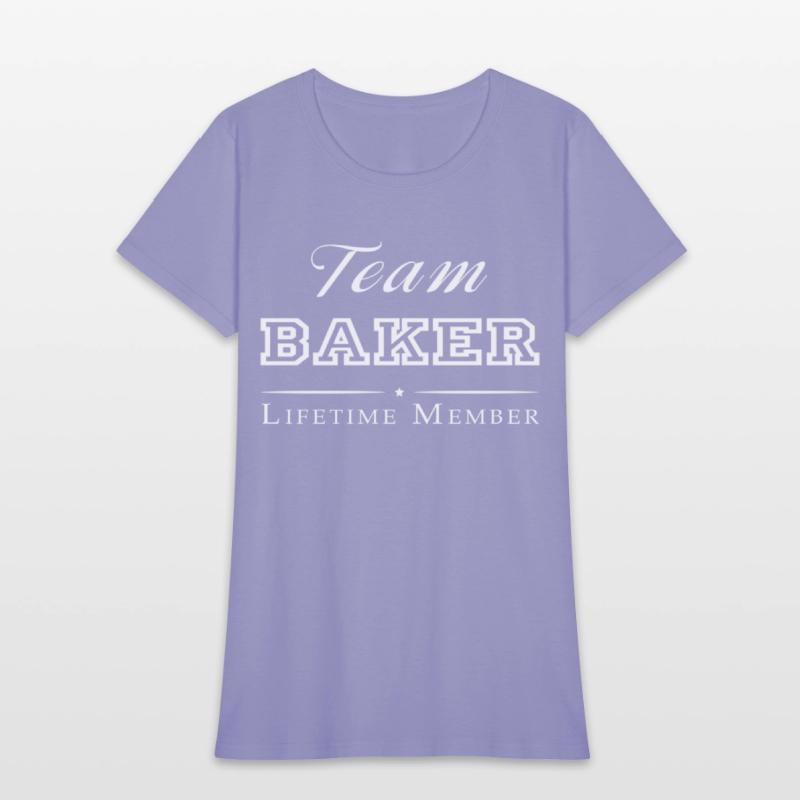 Team Baker Lifetime Member Personalized Surname