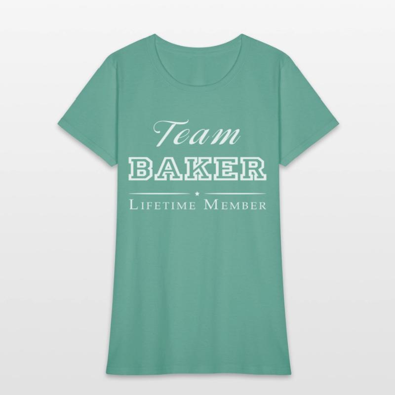 Team Baker Lifetime Member Personalized Surname
