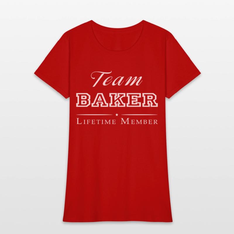 Team Baker Lifetime Member Personalized Surname
