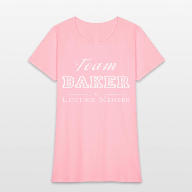 Team Baker Lifetime Member Personalized Surname
