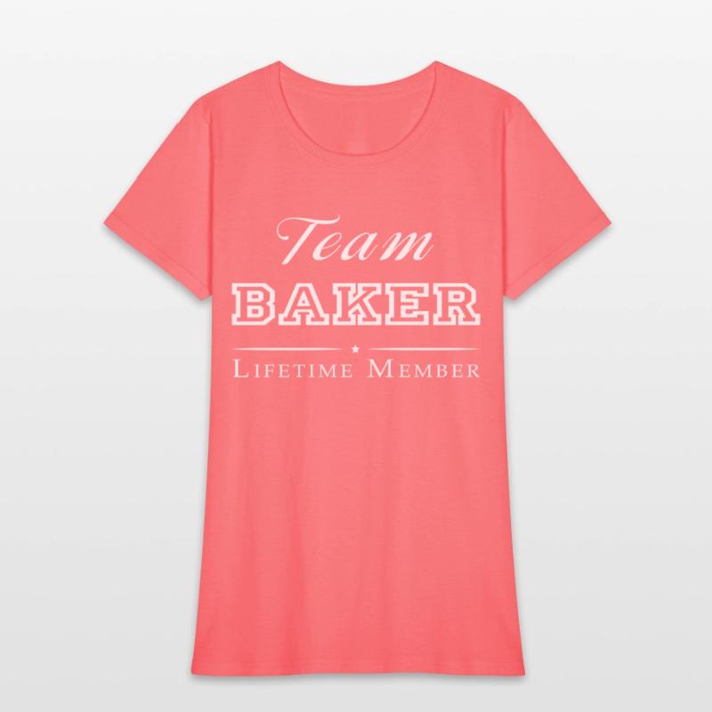 Team Baker Lifetime Member Personalized Surname