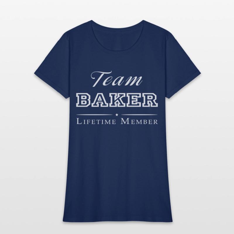 Team Baker Lifetime Member Personalized Surname