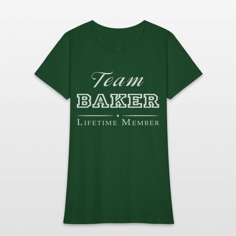 Team Baker Lifetime Member Personalized Surname