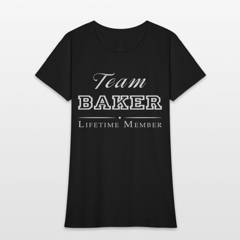 Team Baker Lifetime Member Personalized Surname
