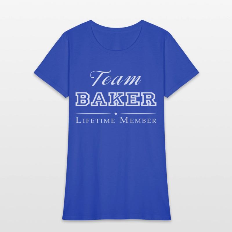 Team Baker Lifetime Member Personalized Surname