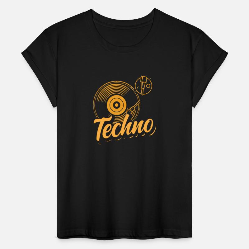 Techno Lover Vinyl Record Groove