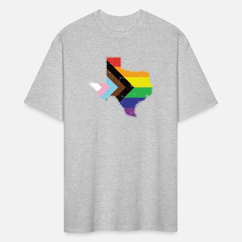 Texas Pride Gay Lesbian Queer LGBT Rainbow Flag LG