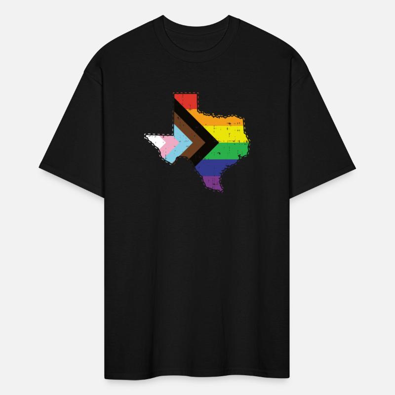 Texas Pride Gay Lesbian Queer LGBT Rainbow Flag LG