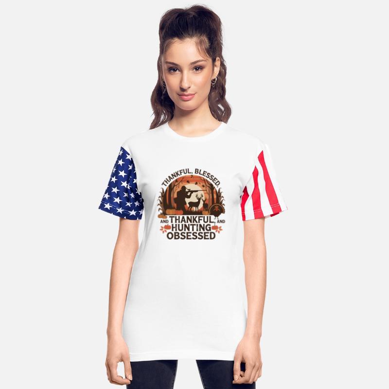 Thankful, Blessed & Hunting Obsessed - Rustic