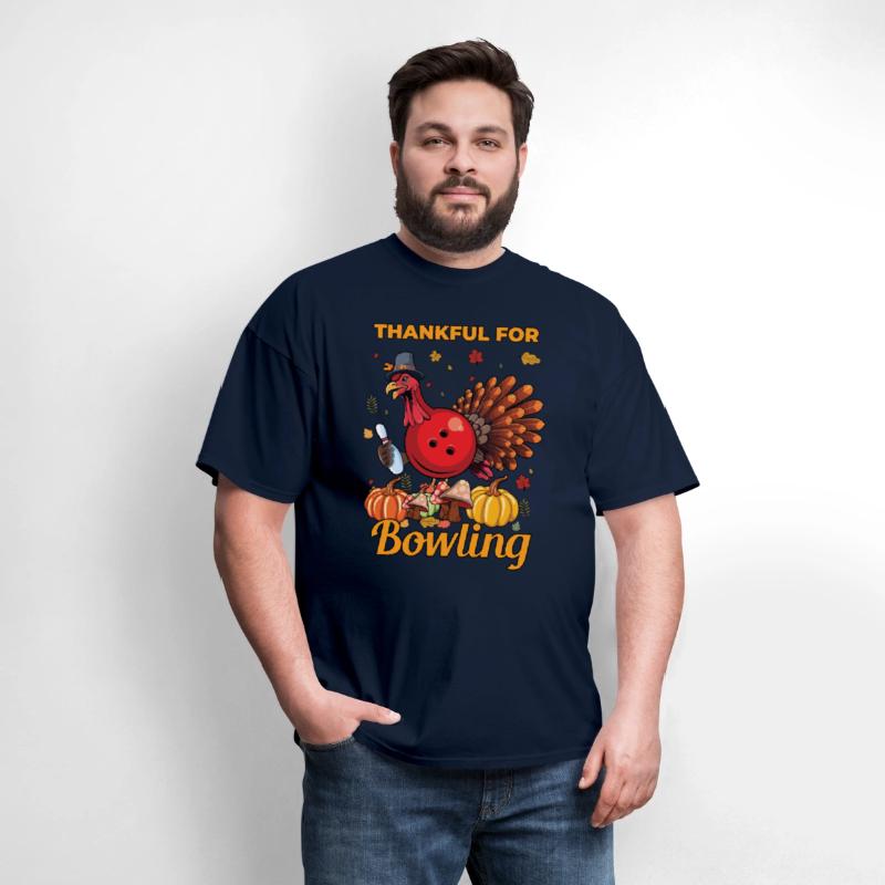 Thankful For Bowling Pin Thanksgiving