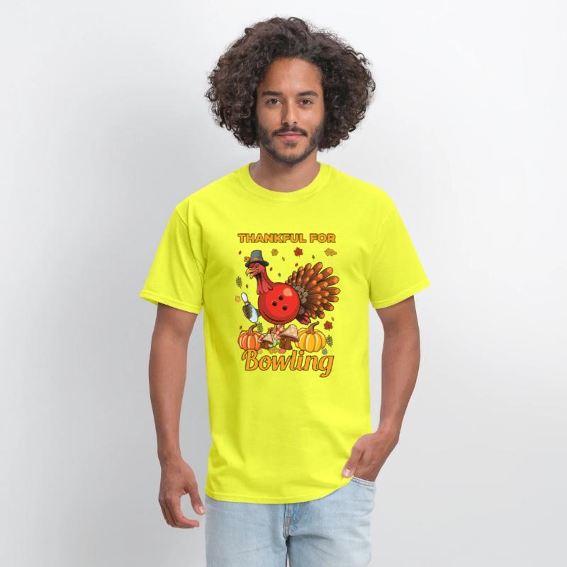 Thankful For Bowling Pin Thanksgiving