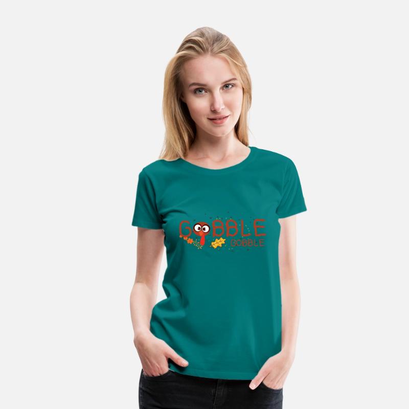 Thanksgiving Gobble Shirt Funny Turkey Graphic