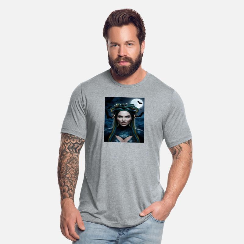 The appearance of the mysterious snake woman t-shi