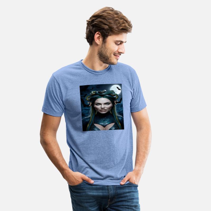 The appearance of the mysterious snake woman t-shi