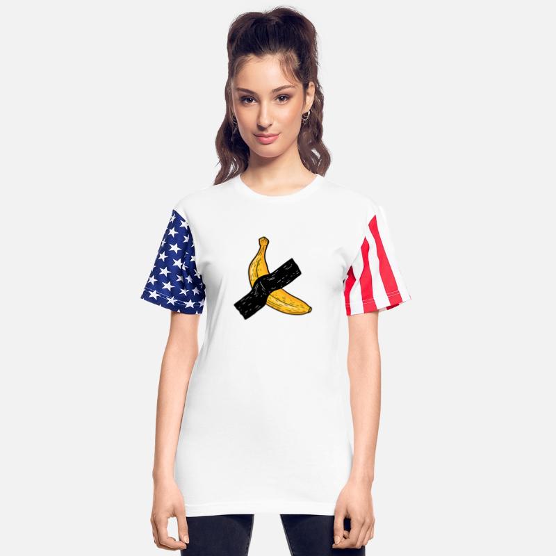 The art of banana with tape