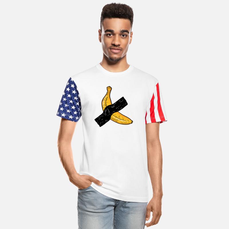 The art of banana with tape