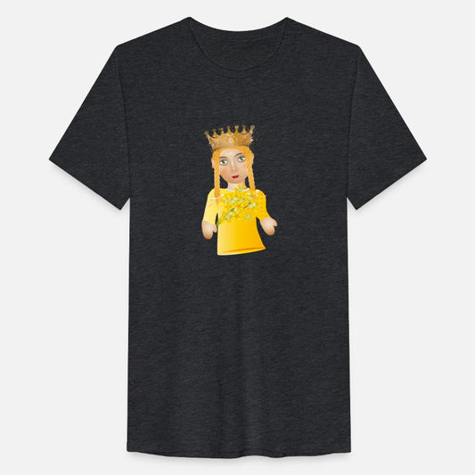 The beautiful princess as a puppet theater figure