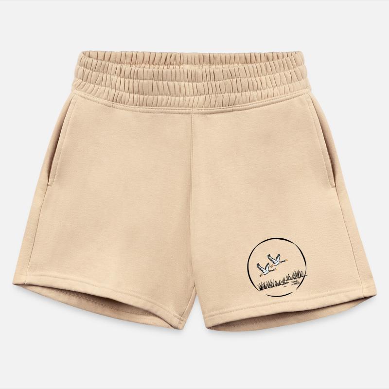 The lake district and geese