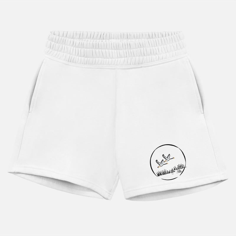 The lake district and geese