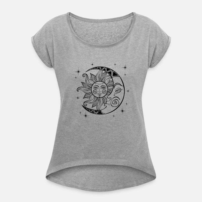 The moon and the sun Mystical Boho Style