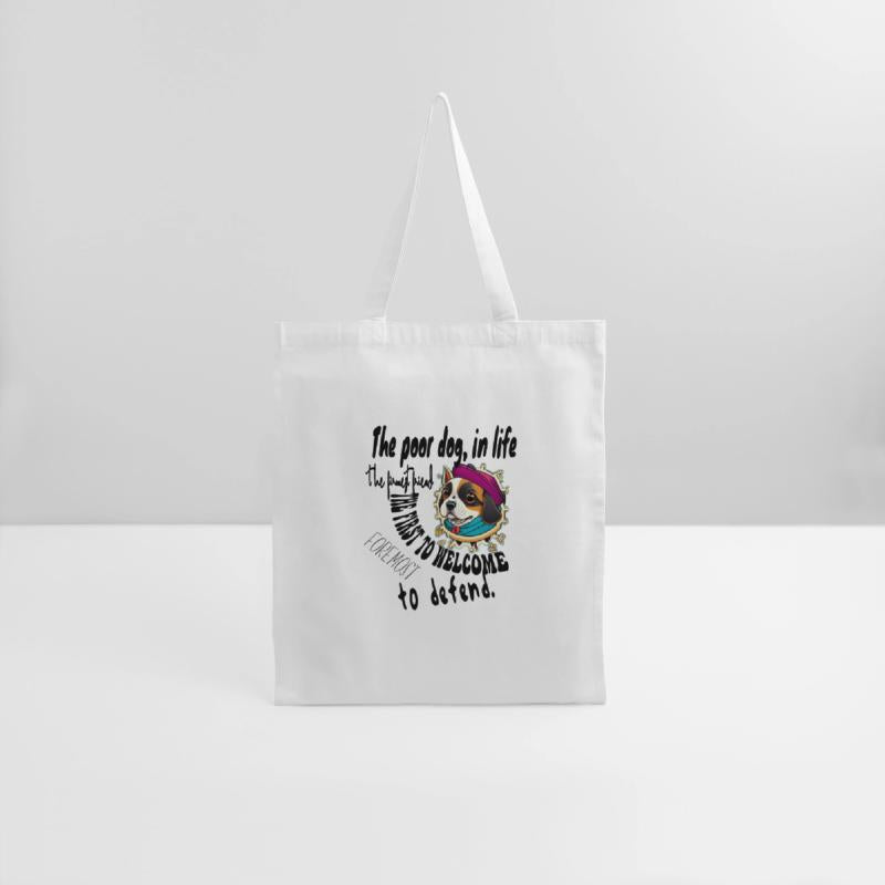 The poor dog, in life the firmest friend. The firs