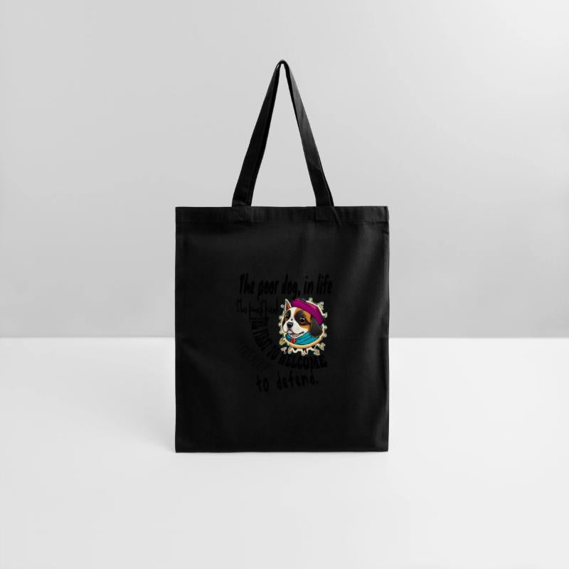 The poor dog, in life the firmest friend. The firs