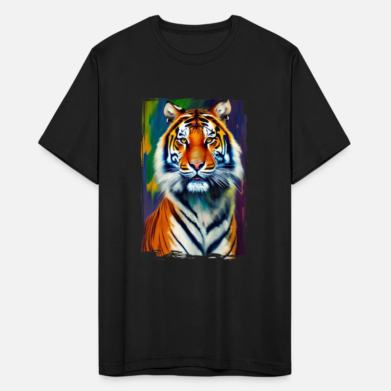 Tiger Portrait Tigress Art