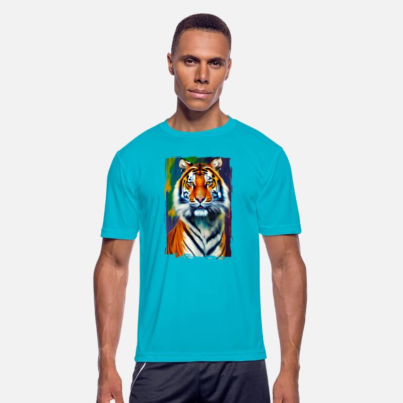 Tiger Portrait Tigress Art