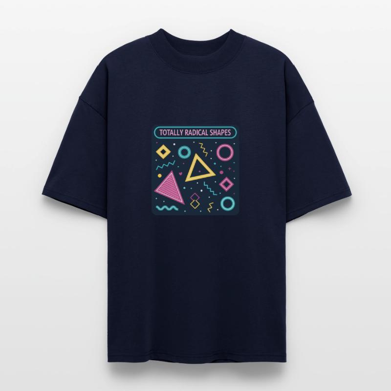 Totally Radical Shapes Neon Geometric 80s