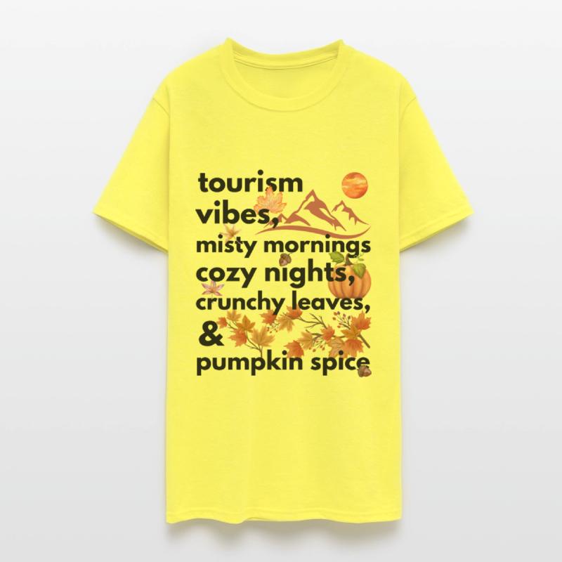 tourism vibes misty mornings cozy nights crunchy