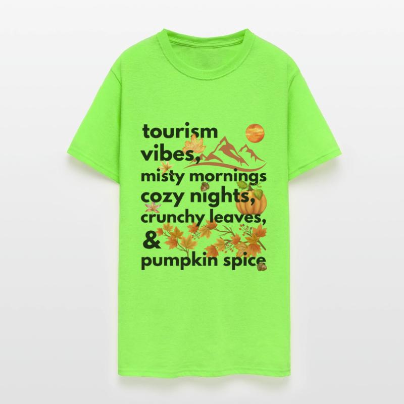 tourism vibes misty mornings cozy nights crunchy