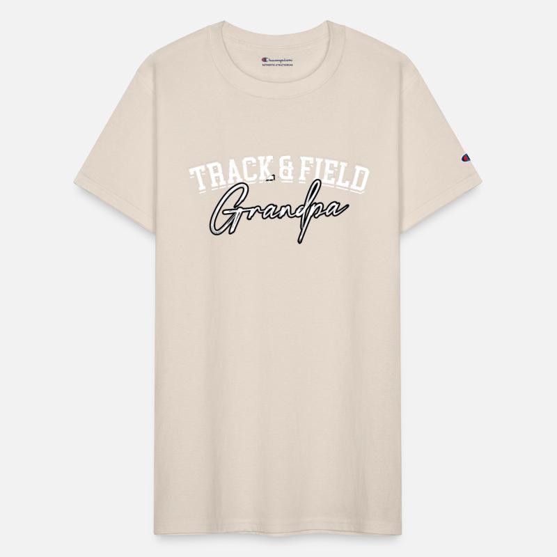 Track And Field Grandpa Runner Athelitcs Mother