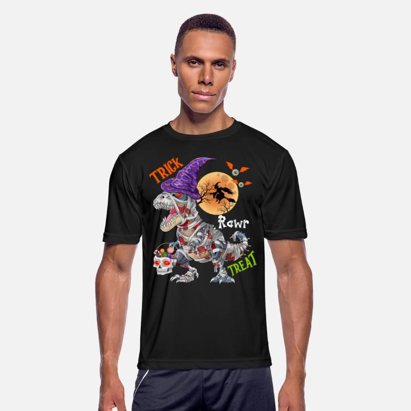 Trick Rawr Treat Zombie Mummy Dinosaur Halloween