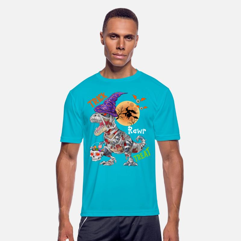 Trick Rawr Treat Zombie Mummy Dinosaur Halloween