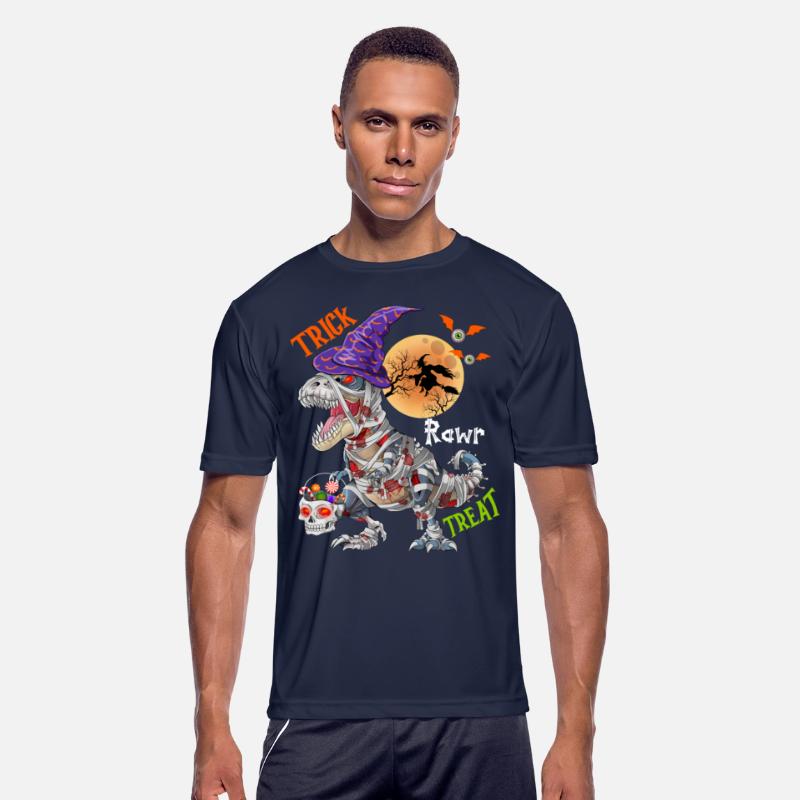 Trick Rawr Treat Zombie Mummy Dinosaur Halloween