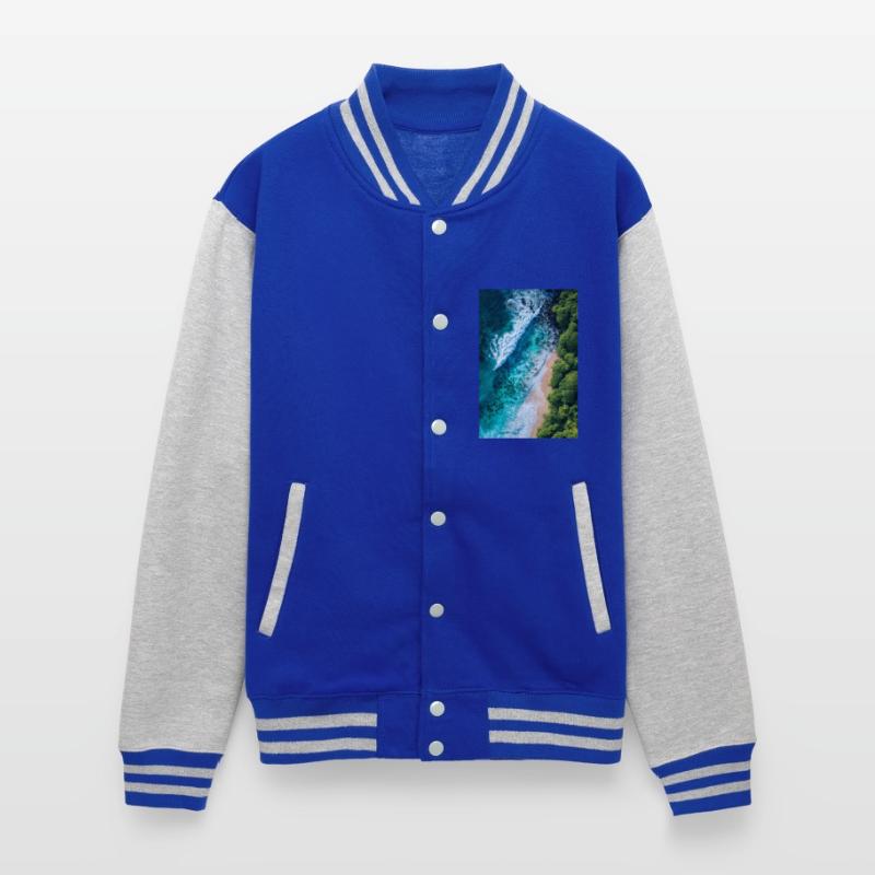 Tropical Shoreline from Above