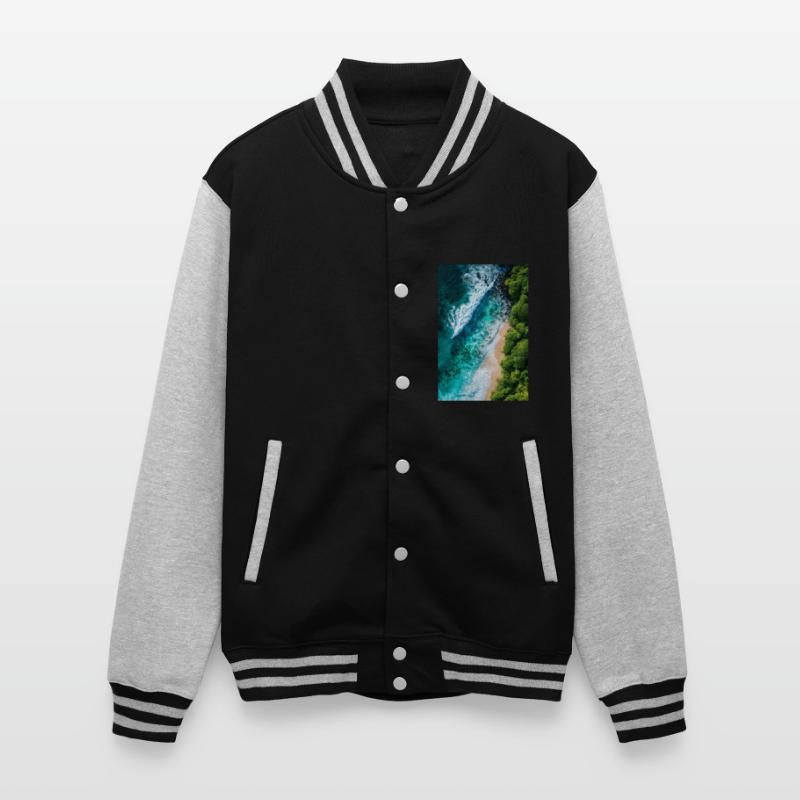 Tropical Shoreline from Above