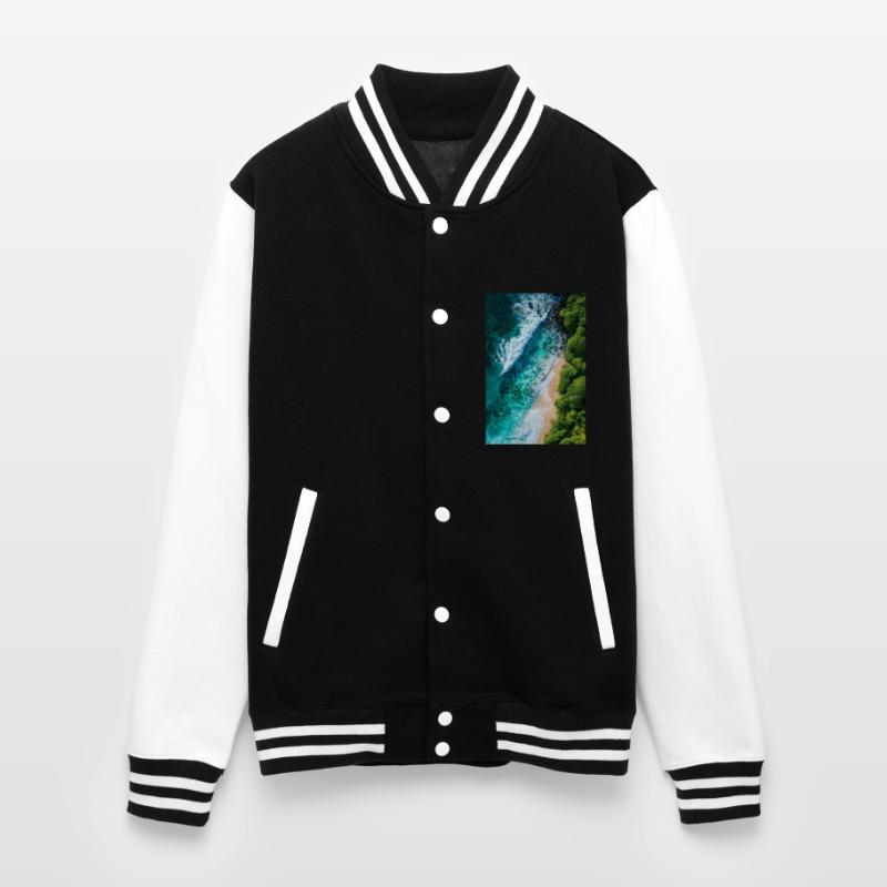 Tropical Shoreline from Above