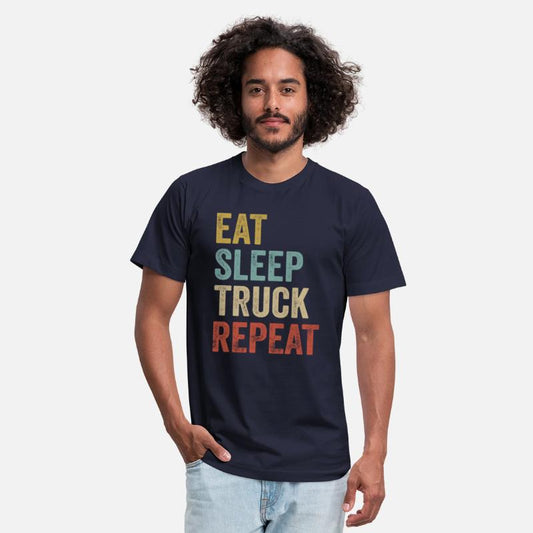 Truckers Eat Sleep Truck Repeat Truck Driver
