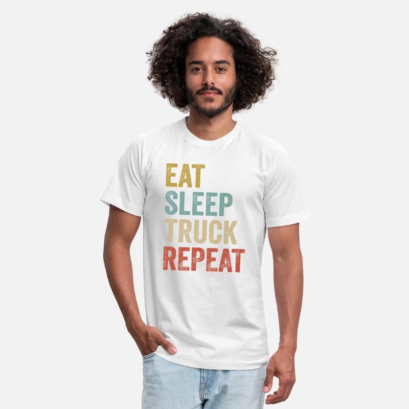 Truckers Eat Sleep Truck Repeat Truck Driver