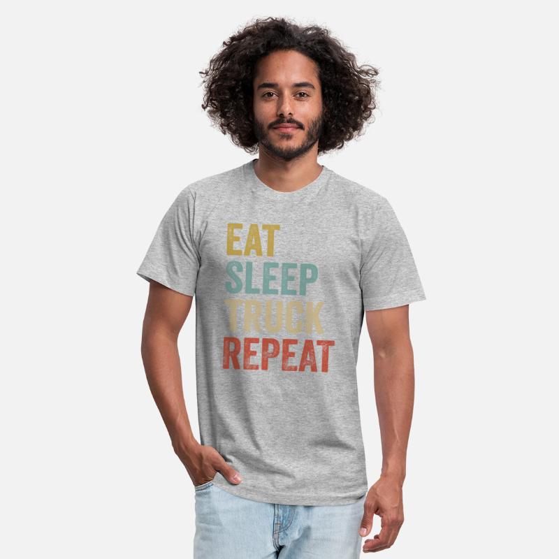 Truckers Eat Sleep Truck Repeat Truck Driver
