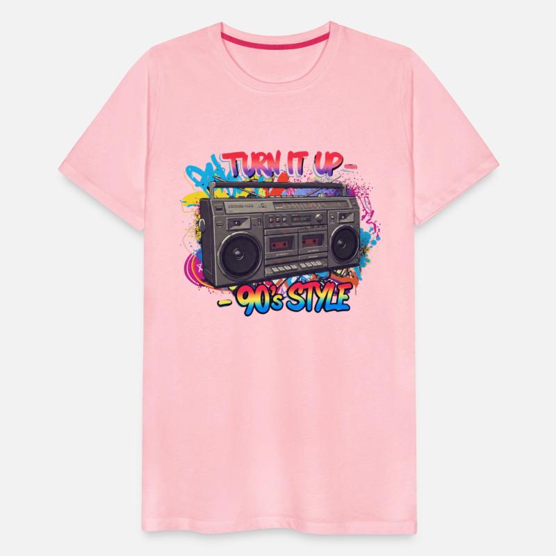 Turn It Up 90s Style Boombox