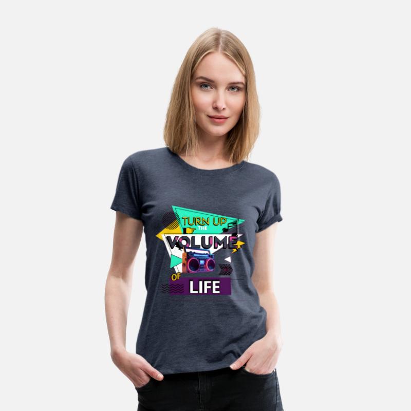 Turn Up the Volume of Life – Music Lover T-Shirt