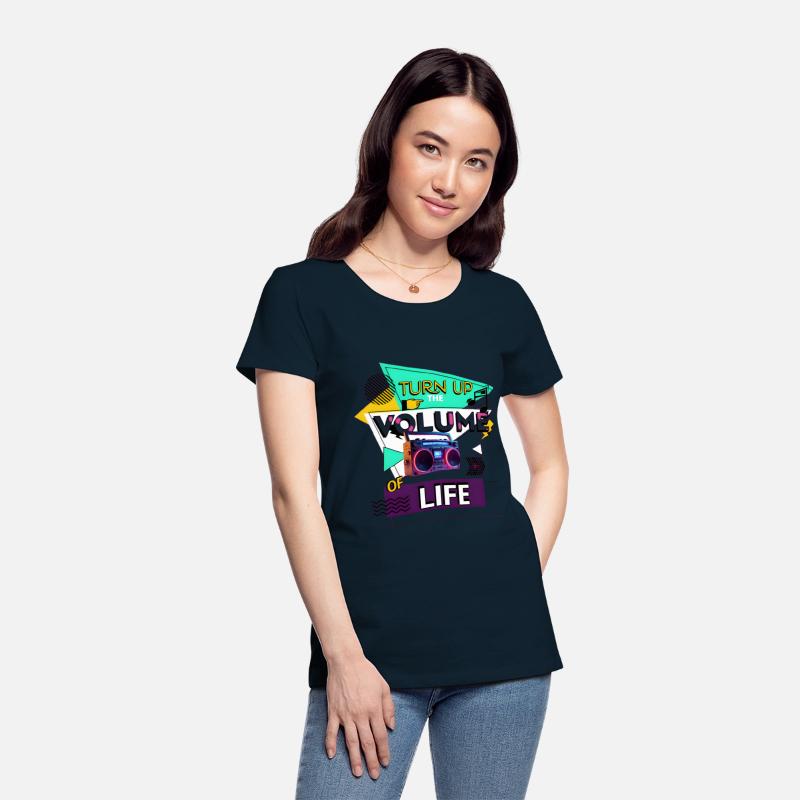 Turn Up the Volume of Life – Music Lover T-Shirt