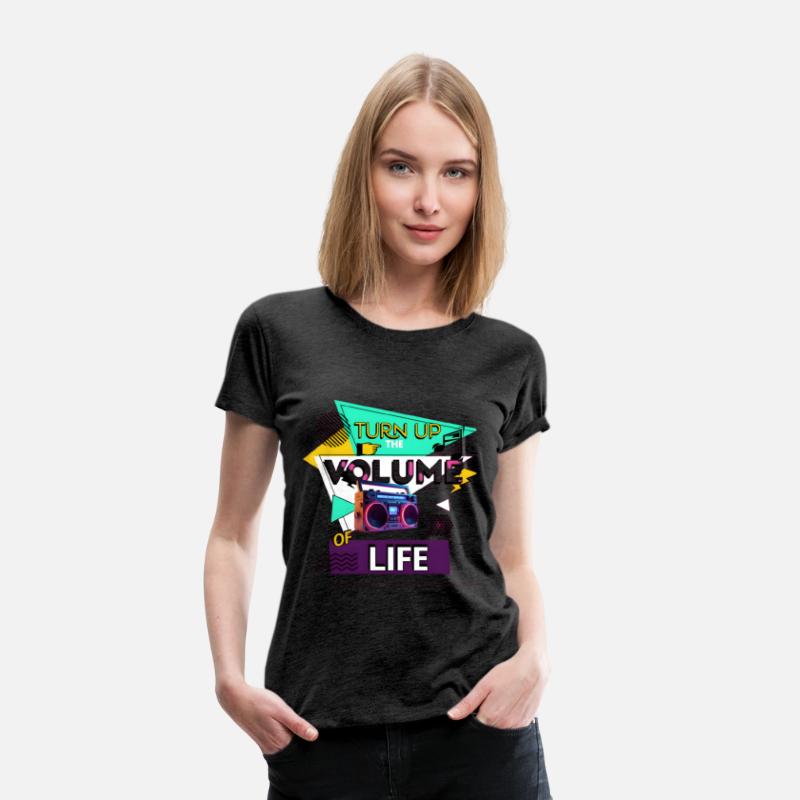 Turn Up the Volume of Life – Music Lover T-Shirt