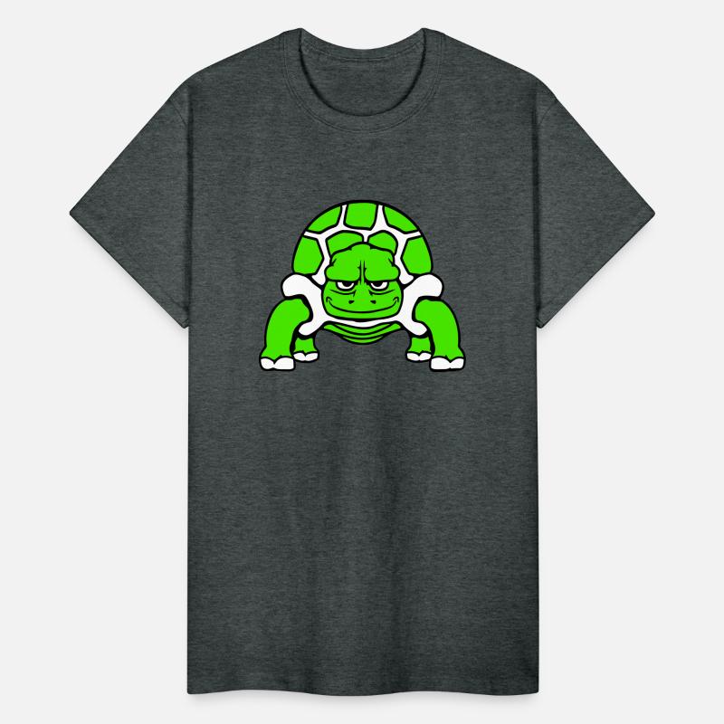 Turtle smiling funny cheeky happy comic cartoon