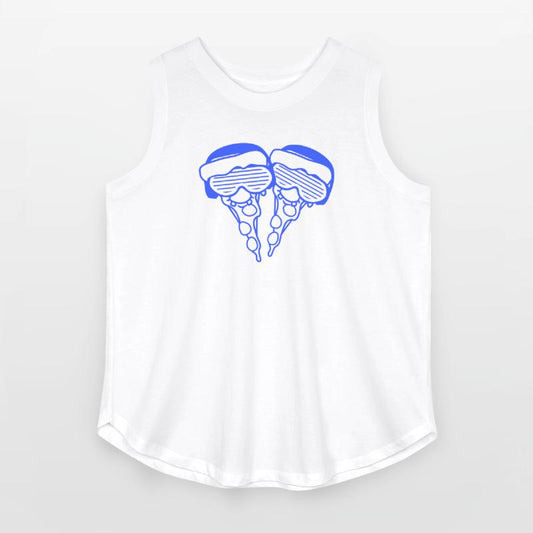 Two DJ Salami Pizza Slices Fast Food 2 Music Party